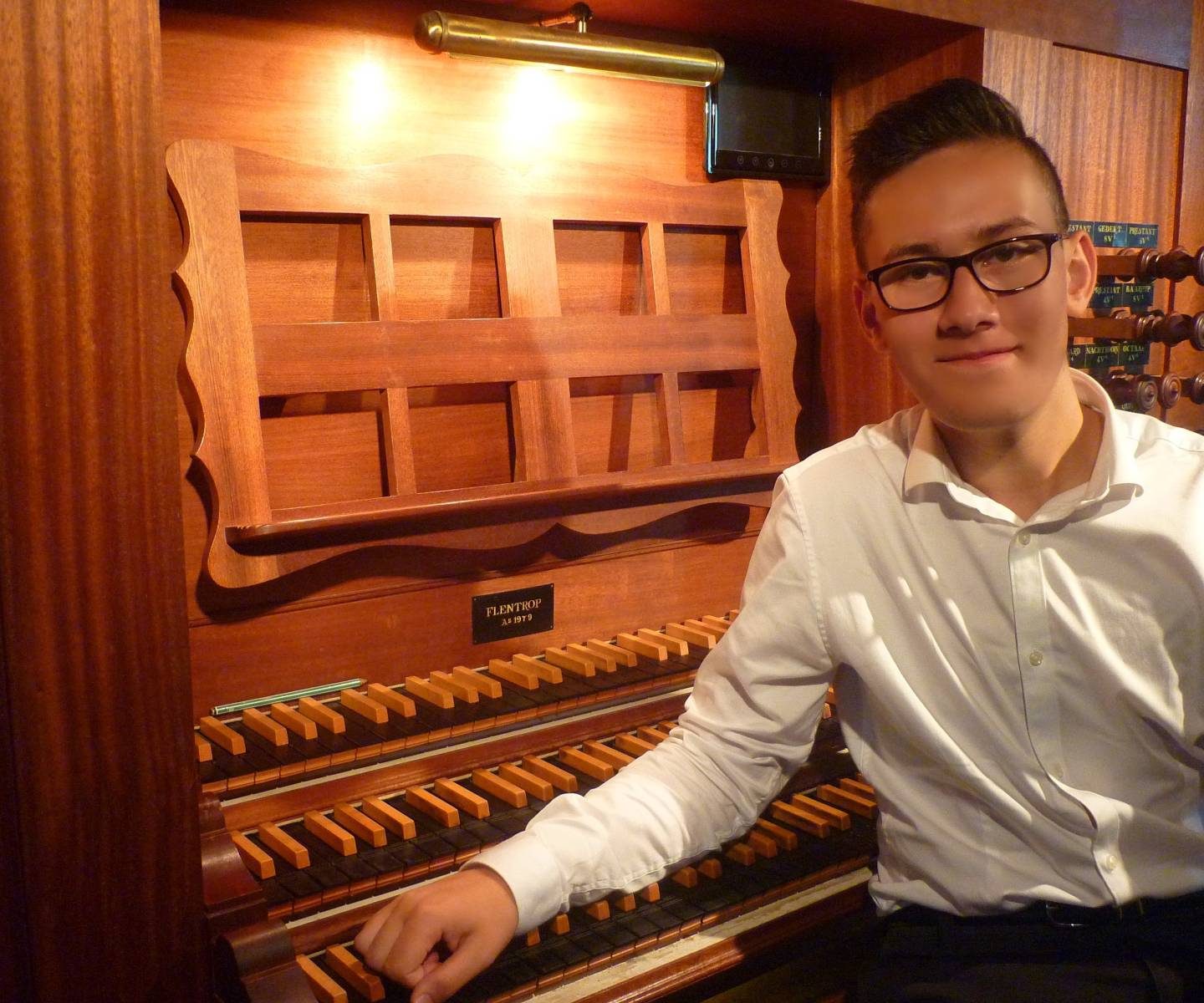 Jonge orgelvirtuoos bezoekt Basiliek